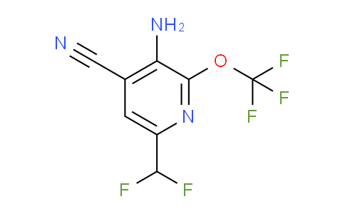 AM99769 | 1803460-02-7 | 3-Amino-4-cyano-6-(difluoromethyl)-2-(trifluoromethoxy)pyridine