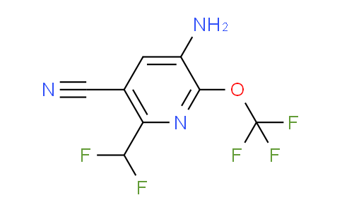 AM99772 | 1803549-47-4 | 3-Amino-5-cyano-6-(difluoromethyl)-2-(trifluoromethoxy)pyridine