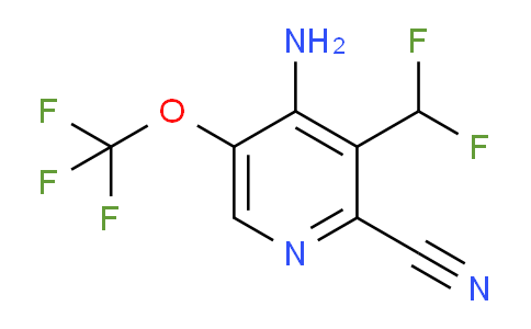 AM99773 | 1805986-92-8 | 4-Amino-2-cyano-3-(difluoromethyl)-5-(trifluoromethoxy)pyridine