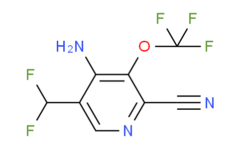 AM99774 | 1803676-32-5 | 4-Amino-2-cyano-5-(difluoromethyl)-3-(trifluoromethoxy)pyridine