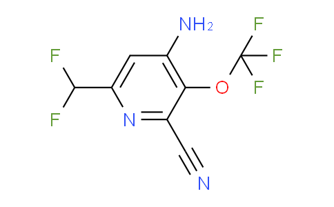 AM99775 | 1803460-07-2 | 4-Amino-2-cyano-6-(difluoromethyl)-3-(trifluoromethoxy)pyridine