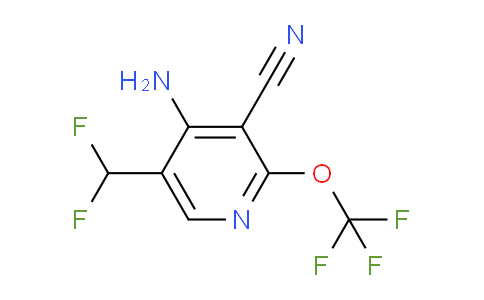 AM99779 | 1804387-95-8 | 4-Amino-3-cyano-5-(difluoromethyl)-2-(trifluoromethoxy)pyridine