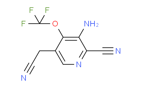 AM99784 | 1803982-23-1 | 3-Amino-2-cyano-4-(trifluoromethoxy)pyridine-5-acetonitrile