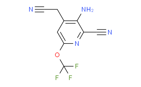 AM99786 | 1803549-52-1 | 3-Amino-2-cyano-6-(trifluoromethoxy)pyridine-4-acetonitrile