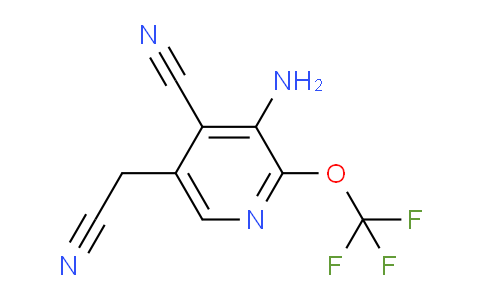 AM99787 | 1804375-74-3 | 3-Amino-4-cyano-2-(trifluoromethoxy)pyridine-5-acetonitrile