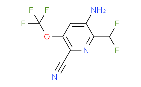 AM99788 | 1803460-09-4 | 3-Amino-6-cyano-2-(difluoromethyl)-5-(trifluoromethoxy)pyridine