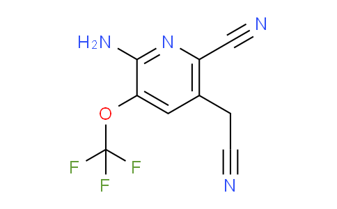 AM99807 | 1803676-98-3 | 2-Amino-6-cyano-3-(trifluoromethoxy)pyridine-5-acetonitrile