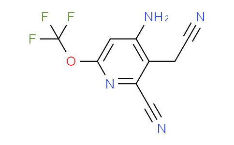 AM99818 | 1804568-60-2 | 4-Amino-2-cyano-6-(trifluoromethoxy)pyridine-3-acetonitrile