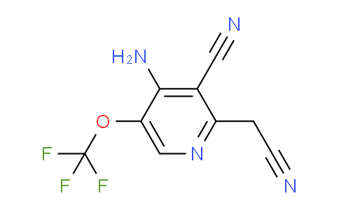 AM99820 | 1803549-56-5 | 4-Amino-3-cyano-5-(trifluoromethoxy)pyridine-2-acetonitrile
