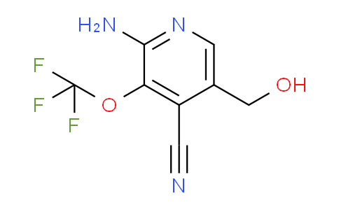2-Amino-4-cyano-3-(trifluoromethoxy)pyridine-5-methanol