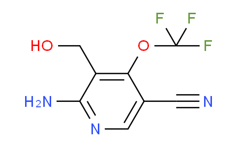 2-Amino-5-cyano-4-(trifluoromethoxy)pyridine-3-methanol