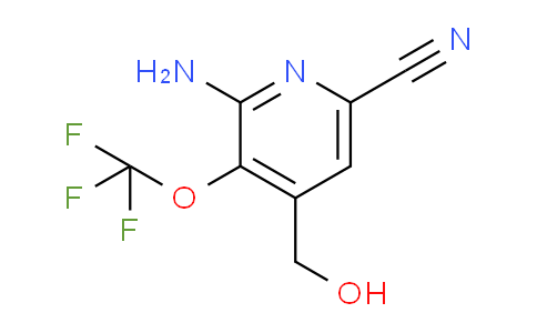 2-Amino-6-cyano-3-(trifluoromethoxy)pyridine-4-methanol