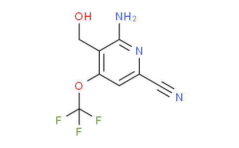 2-Amino-6-cyano-4-(trifluoromethoxy)pyridine-3-methanol