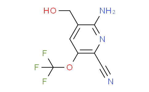 2-Amino-6-cyano-5-(trifluoromethoxy)pyridine-3-methanol