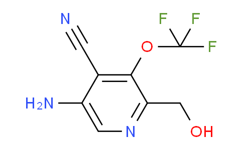 5-Amino-4-cyano-3-(trifluoromethoxy)pyridine-2-methanol