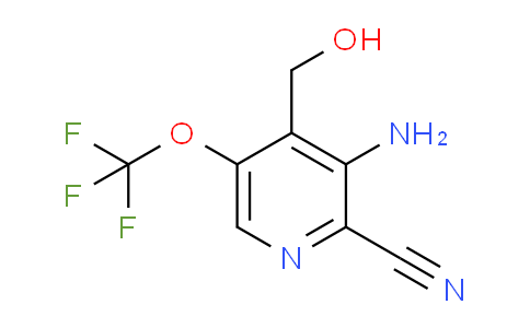 3-Amino-2-cyano-5-(trifluoromethoxy)pyridine-4-methanol