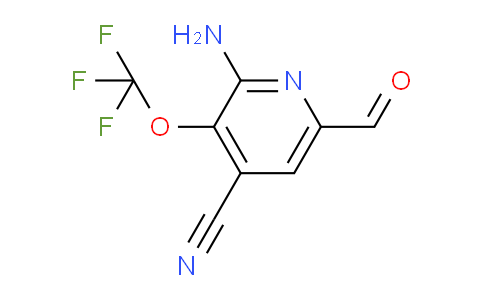 AM99856 | 1806000-89-4 | 2-Amino-4-cyano-3-(trifluoromethoxy)pyridine-6-carboxaldehyde