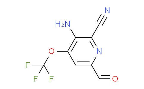 AM99864 | 1803677-48-6 | 3-Amino-2-cyano-4-(trifluoromethoxy)pyridine-6-carboxaldehyde