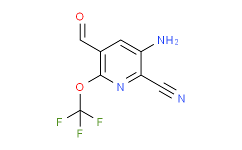 AM99866 | 1803677-51-1 | 3-Amino-2-cyano-6-(trifluoromethoxy)pyridine-5-carboxaldehyde
