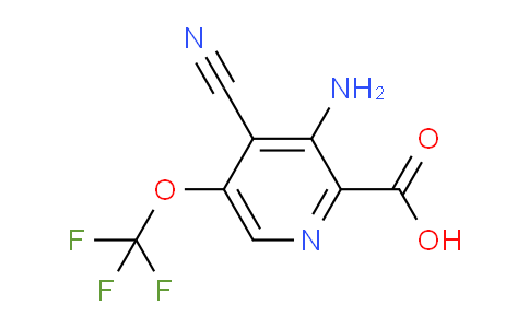 AM99888 | 1803639-25-9 | 3-Amino-4-cyano-5-(trifluoromethoxy)pyridine-2-carboxylic acid