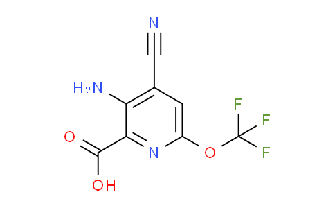 AM99890 | 1803983-14-3 | 3-Amino-4-cyano-6-(trifluoromethoxy)pyridine-2-carboxylic acid