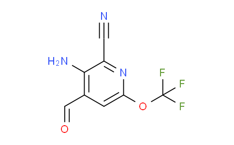 AM99907 | 1804026-66-1 | 3-Amino-2-cyano-6-(trifluoromethoxy)pyridine-4-carboxaldehyde