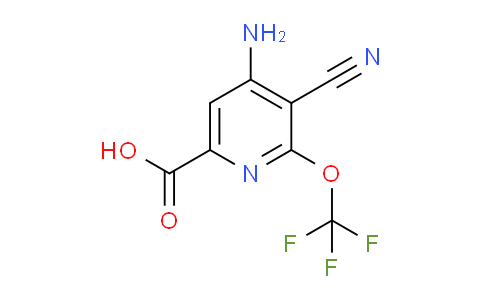 AM99910 | 1805949-61-4 | 4-Amino-3-cyano-2-(trifluoromethoxy)pyridine-6-carboxylic acid