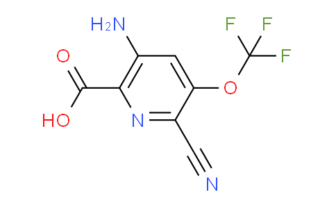 AM99917 | 1805949-67-0 | 5-Amino-2-cyano-3-(trifluoromethoxy)pyridine-6-carboxylic acid