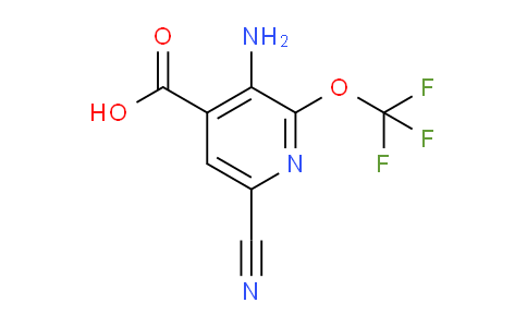 AM99919 | 1804024-43-8 | 3-Amino-6-cyano-2-(trifluoromethoxy)pyridine-4-carboxylic acid