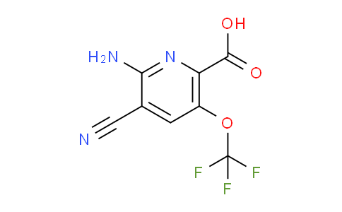 AM99933 | 1803486-97-6 | 2-Amino-3-cyano-5-(trifluoromethoxy)pyridine-6-carboxylic acid