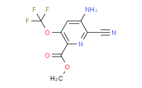 AM99943 | 1804024-66-5 | Methyl 3-amino-2-cyano-5-(trifluoromethoxy)pyridine-6-carboxylate