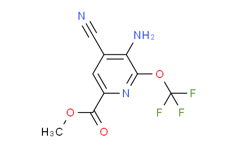 AM99947 | 1804028-61-2 | Methyl 3-amino-4-cyano-2-(trifluoromethoxy)pyridine-6-carboxylate