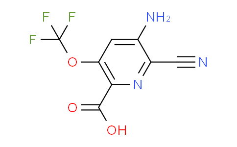 AM99953 | 1803636-19-2 | 3-Amino-2-cyano-5-(trifluoromethoxy)pyridine-6-carboxylic acid