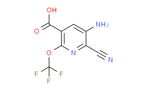 AM99954 | 1806001-21-7 | 3-Amino-2-cyano-6-(trifluoromethoxy)pyridine-5-carboxylic acid