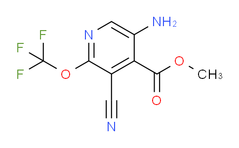 Methyl 5-amino-3-cyano-2-(trifluoromethoxy)pyridine-4-carboxylate