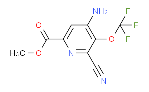 AM99957 | 1803476-43-8 | Methyl 4-amino-2-cyano-3-(trifluoromethoxy)pyridine-6-carboxylate