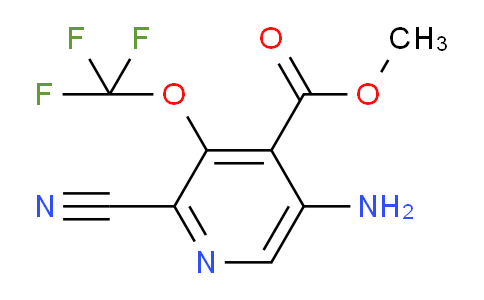 AM99964 | 1804569-60-5 | Methyl 5-amino-2-cyano-3-(trifluoromethoxy)pyridine-4-carboxylate