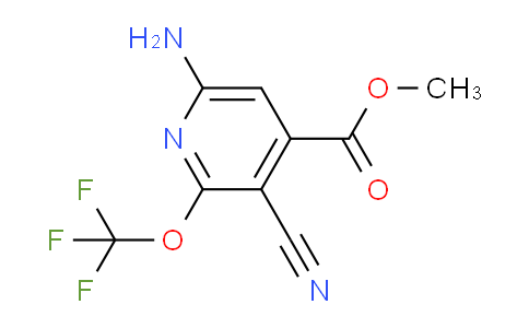 AM99984 | 1804024-59-6 | Methyl 6-amino-3-cyano-2-(trifluoromethoxy)pyridine-4-carboxylate