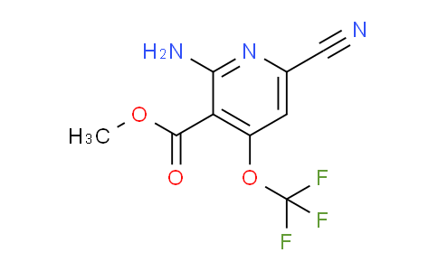 Methyl 2-amino-6-cyano-4-(trifluoromethoxy)pyridine-3-carboxylate