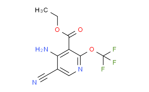 Ethyl 4-amino-5-cyano-2-(trifluoromethoxy)pyridine-3-carboxylate