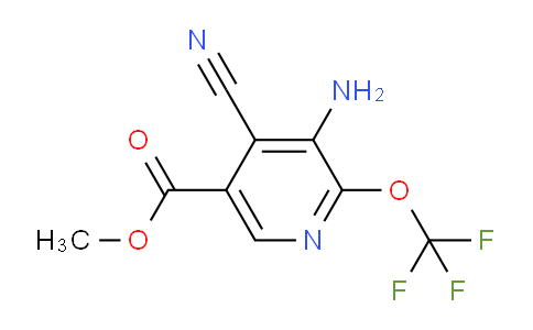 AM99995 | 1804388-90-6 | Methyl 3-amino-4-cyano-2-(trifluoromethoxy)pyridine-5-carboxylate