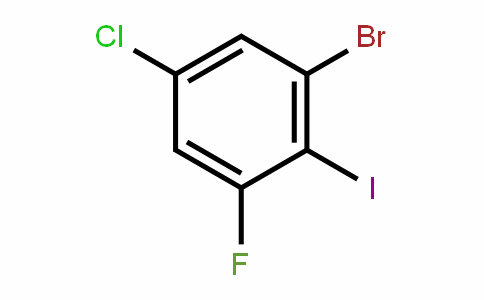 1-Bromo-5-chloro-3-fluoro-2-iodobenzene