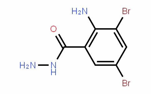 2-Amino-3,5-dibromobenzoic hydrazide