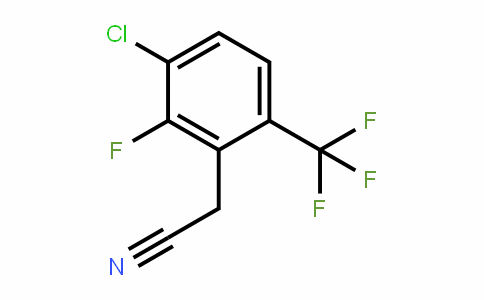 3-Chloro-2-fluoro-6-(trifluoromethyl)phenylacetonitrile
