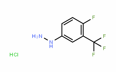 4-Fluoro-3-(trifluoromethyl)phenylhydrazine hydrochloride