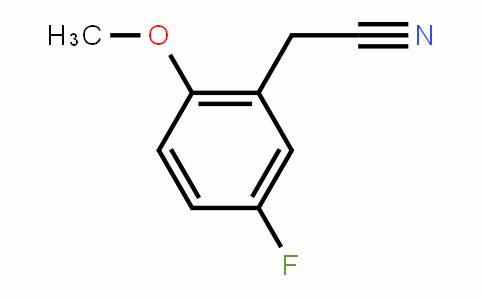 2-Methoxy-5-fluorobenzyl cyanide