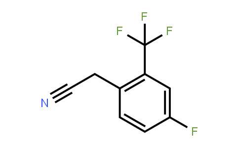 2-Trifluoromethyl-4-fluorobenzyl cyanide