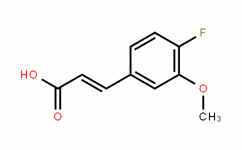 4-Fluoro-3-methoxycinnamic acid