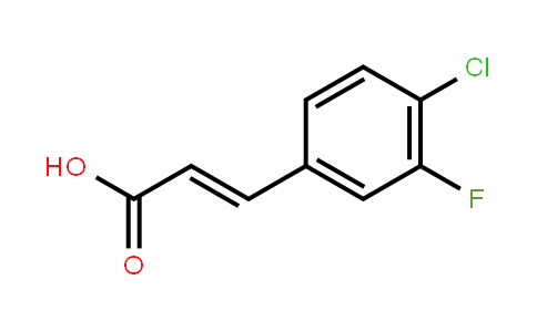 4-氯-3-氟肉桂酸