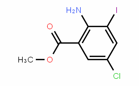 2-氨基-5-溴-3-碘苯甲酸甲酯